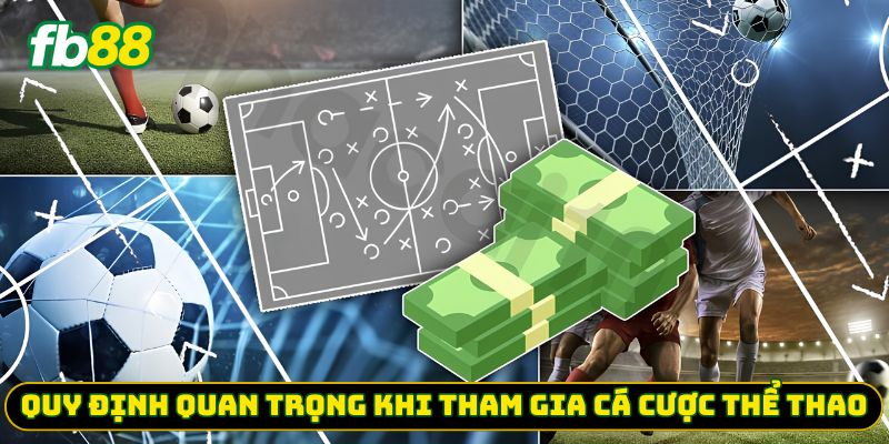 Quy định quan trọng khi tham gia cá cược thể cao